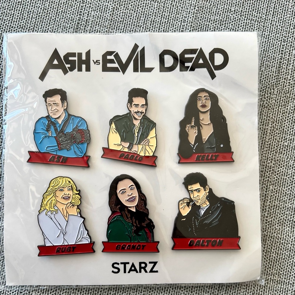 Ash vs Evil Dead Collectible Pin Set